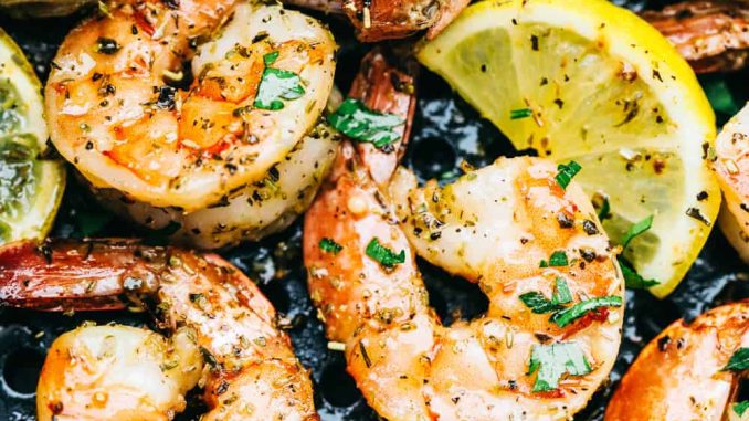 Air Fryer Creole Shrimp Scampi