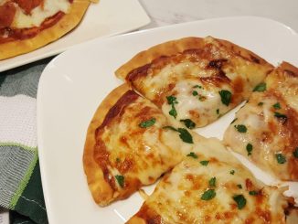 Perfect Air Fryer Pita Bread Cheese Pizza