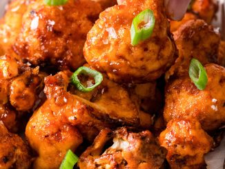 Air Fryer Bbq Cauliflower Wings