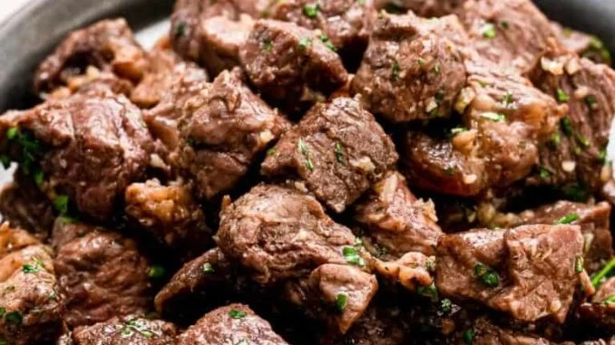 Air Fryer Steak Bites With Garlic Butter Air Fryer Steak Bites With Garlic Butter
