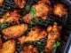 Air fryer grilled chicken wings