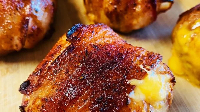 Air Fryer Cheesy Bacon Wrapped Chicken1 air fryer Cheesy Bacon-Wrapped Chicken