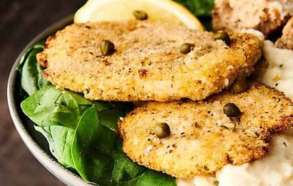 AIR FRYER CHICKEN PICCATA Air Fryer Chicken Piccata!