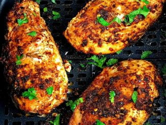 AIR FRYER FROZEN CHICKEN BREAST