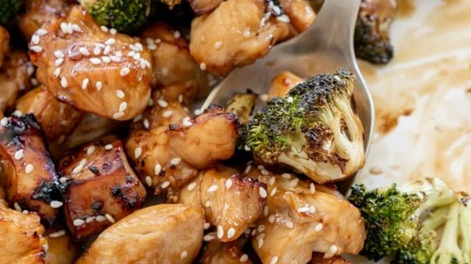 Air Fryer Chicken and Broccoli3 Air Fryer Chicken and Broccoli