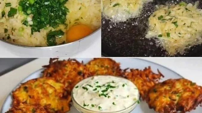 Air Fryer Potato Fritters Air Fryer Potato Fritters