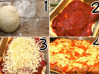 air fryer chicago style deep-dish pizza