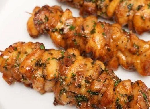 AIR FRYER CHICKEN SKEWERS Air Fryer Chicken Skewers