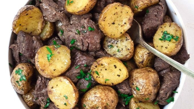 Air Fryer Steak and Potatoes Recipe