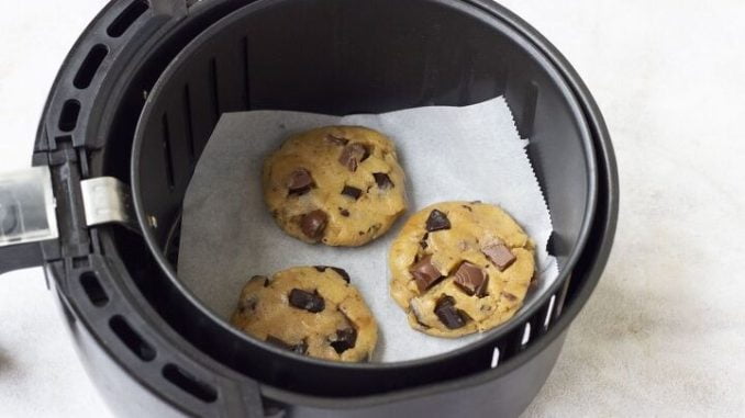 Air Fryer Scrumptious Chip Cookies Recipe
