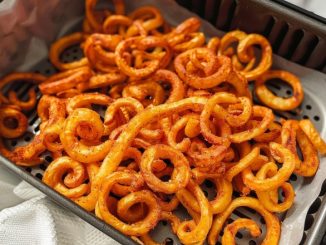 Homemade Air Fryer Curly Fries recipe