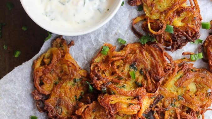 air fryer onion bhaji recipe