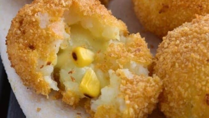 Air fried Potato cheese balls recipe